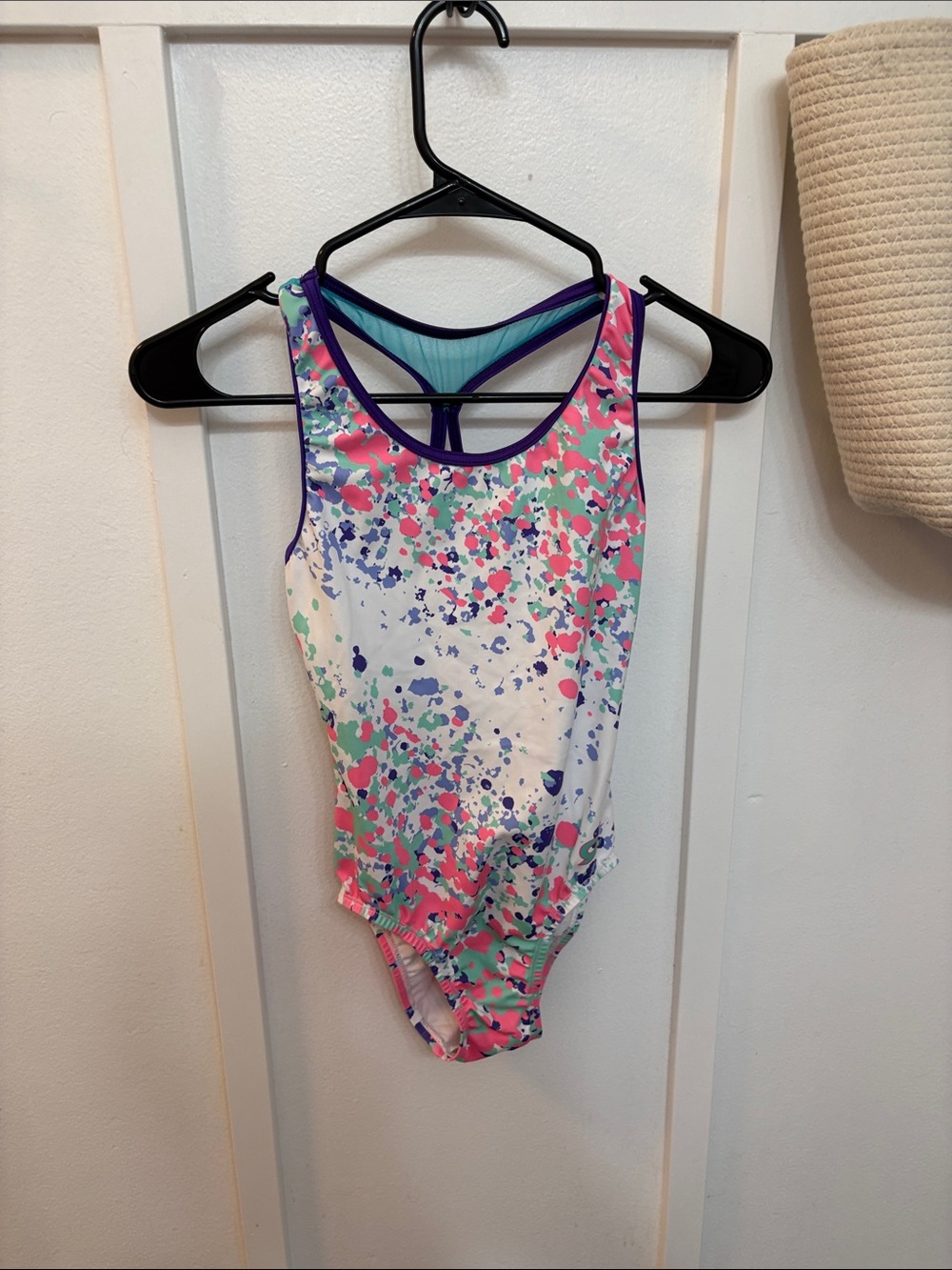 Adult Multicolor Splatter Leotard